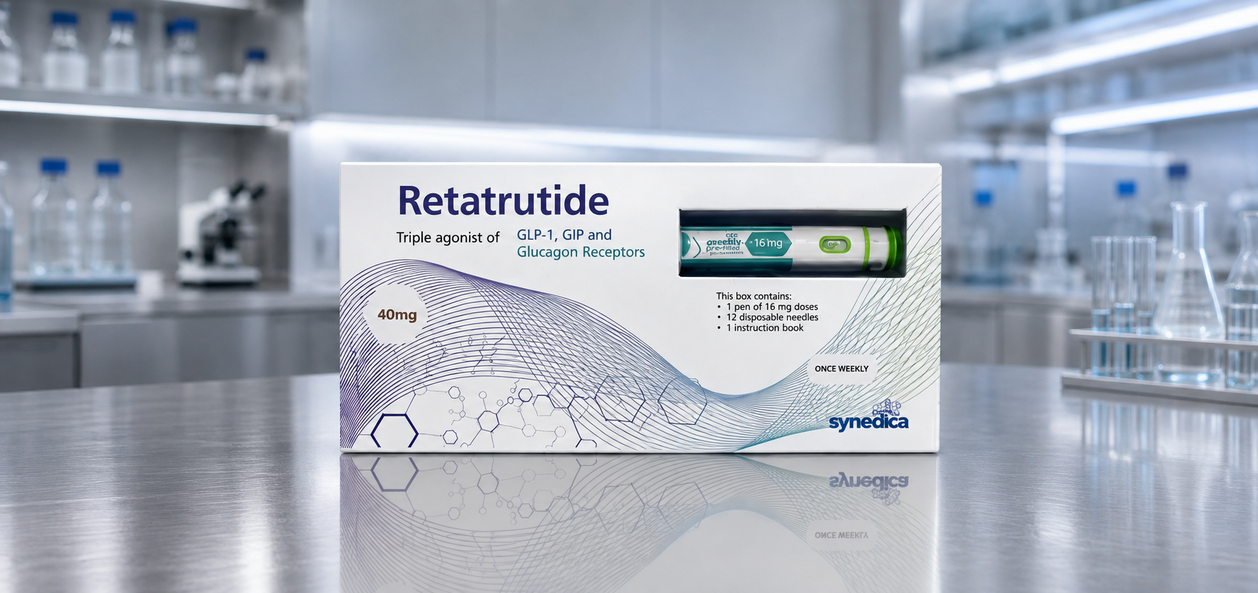 Retatrutida (Caneta Synedica)